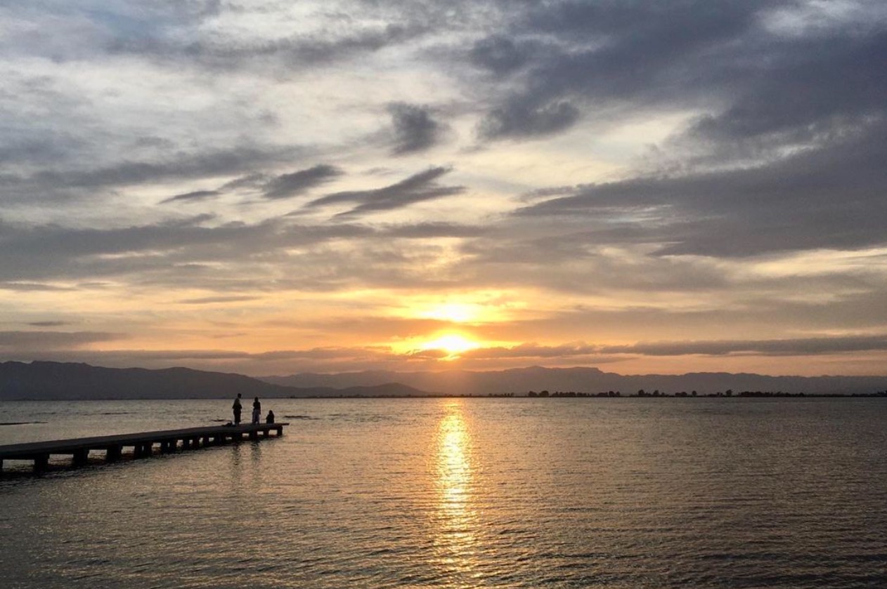 Vistes de posta de sol